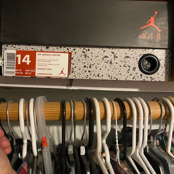 Jordan Other - Size 14 Jordan 4 bred og all 2013 release